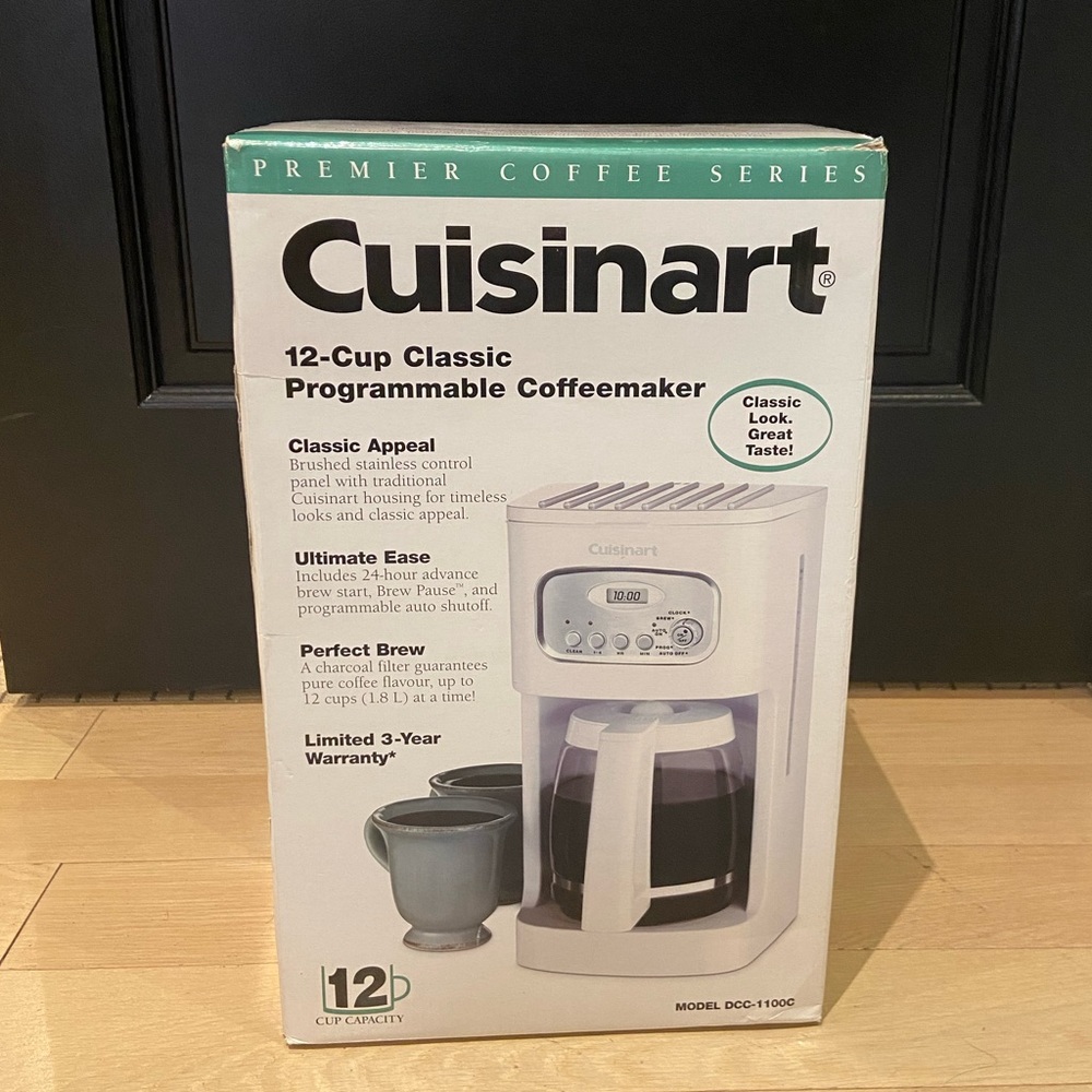 Cuisinart 12 Cup Classic Programmable Coffeemaker